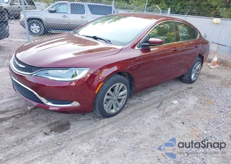2015 Chrysler 200 Limited из США, поврежденный, VIN 1C3CCCAB6FN583695